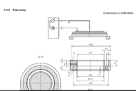 Máy đo điện trở suất bề mặt vải hiển thị kỹ thuật số EN 1149-1 / EN 1149-2 AATCC 76