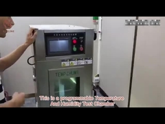 Phòng thử nghiệm môi trường bằng thép không gỉ có độ ổn định nhiệt độ ± 0,5oC; ±2,5%RH