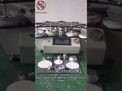 4 Trạm thử nghiệm SATRA TM31 Martindale thấm thử với đầu thấm 44mm