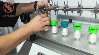 Máy kiểm tra bản lề nắp cho mỹ phẩm
