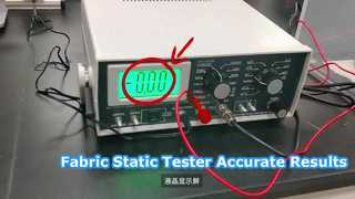 Máy kiểm tra tĩnh vải EN 1149 EN 1149-2 AATCC 76