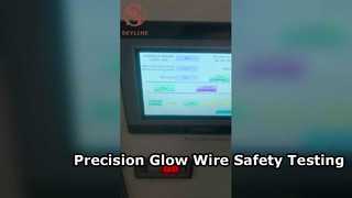 Máy kiểm tra tính dễ cháy của dây phát sáng Tuân thủ IEC 60695