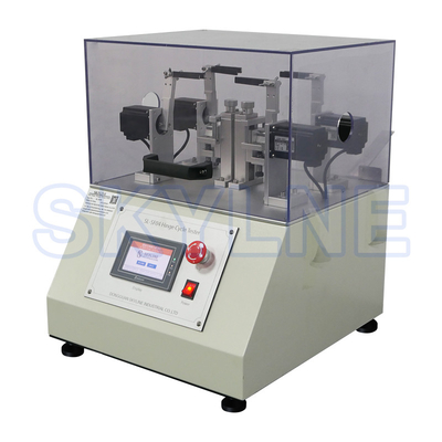 Bộ kiểm tra khung cảnh Điều khiển chu kỳ bản lề PLC Bộ kiểm tra điện áp Hoa Kỳ với tốc độ 0-120 lần / phút