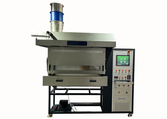 Hiệu suất cháy của vật liệu sàn ASTM E648 Thiết bị thử sàn