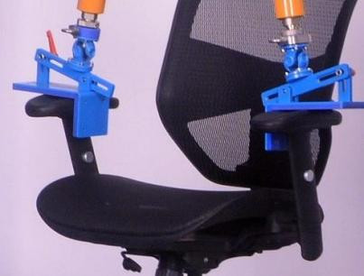 EN 1335-3 Thiết bị thử nghiệm đồ nội thất văn phòng cho ghế dựa trên tay Khả năng chống kéo