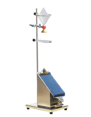 AATCC42 Áo thử nghiệm thâm nhập tác động với 610mm Cone Height 335x285x1080mm