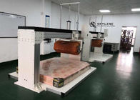Máy thí nghiệm cuộn con lăn nệm hộp tiêu chuẩn ASTM F1566 / EN1957 với phép đo chiều cao giảm