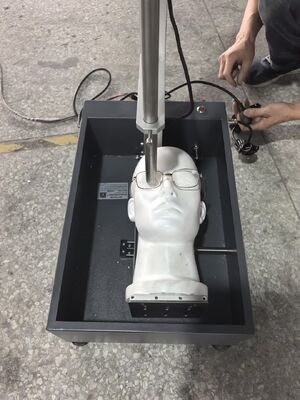 Mua Máy kiểm tra tác động kính kính với quả bóng thép 16mm cao 1.27M và tuân thủ ANSI Z87.1 sản xuất trực tuyến