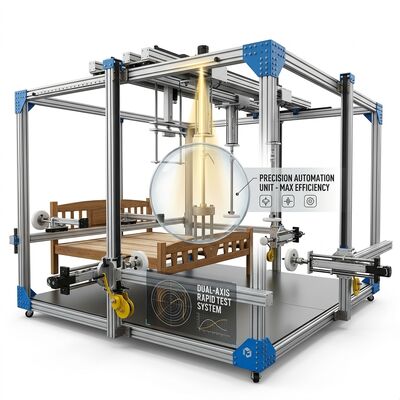mua Máy kiểm tra đồ nội thất phù hợp với EN 1725 với điều khiển PLC và 6 bộ bình không khí sản xuất trực tuyến