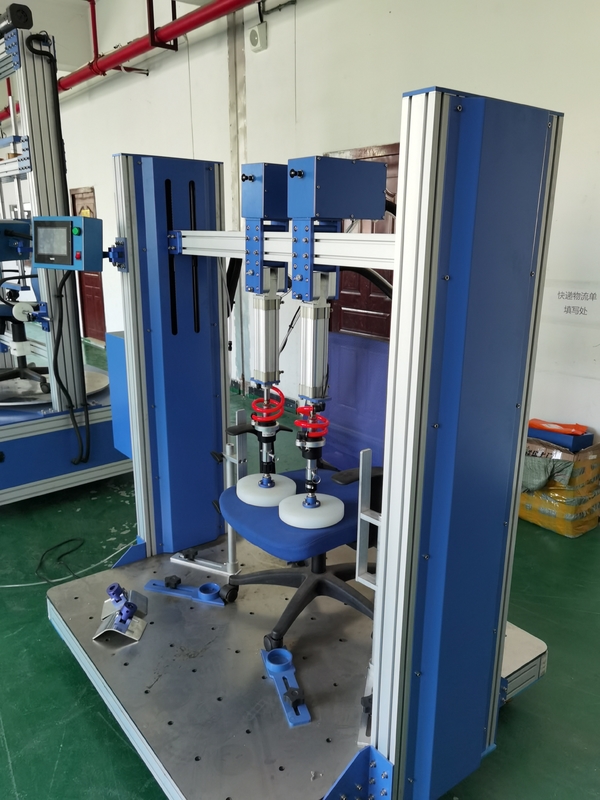 EN 1335-3 Thiết bị thử nghiệm đồ nội thất văn phòng cho ghế dựa trên tay Khả năng chống kéo