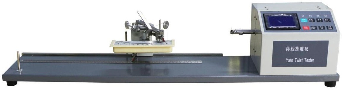 Máy kiểm tra xoắn vải cho ASTM D1422/ISO 2061 Tốc độ thử nghiệm xoắn tối đa 20mm 800r/min