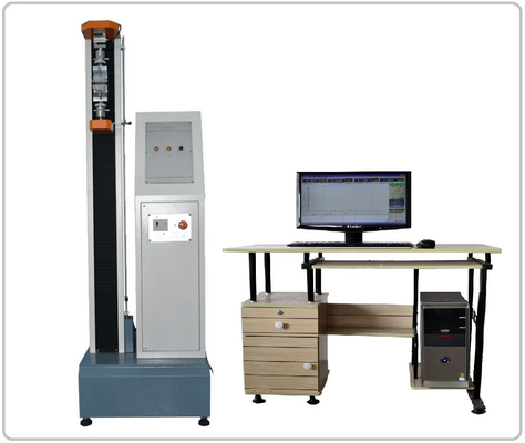 Thiết bị kiểm tra phòng thí nghiệm Máy kiểm tra độ bền kéo một cột máy tính