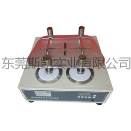 4 trạm làm việc Thiết bị kiểm tra giày dép Martindale Abrasion Tester / Pilling Tester