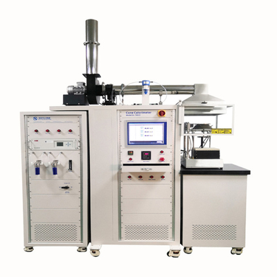 Máy kiểm tra giải phóng nhiệt ISO 5660 Bộ nhiệt nón cho vật liệu xây dựng Thiết bị thử nghiệm cháy