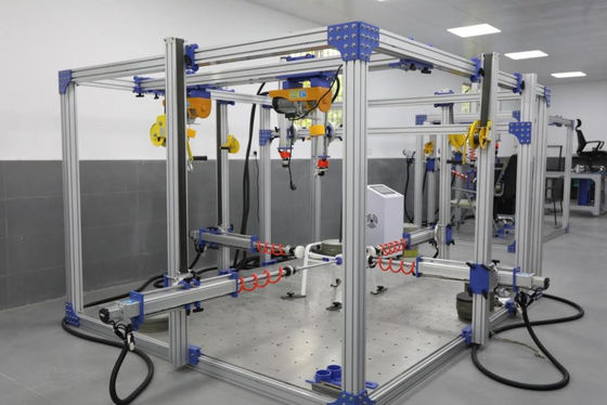 Giá tốt Máy kiểm tra độ bền nội thất SKYLINE SL-T26 5 xi lanh khí điều khiển PLC Trực tuyến