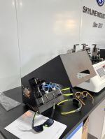 Giá tốt SL-SF09 Máy kiểm tra vị trí trục phân cực Kính râm Dụng cụ đo độ lệch trục ống kính phân cực Trực tuyến