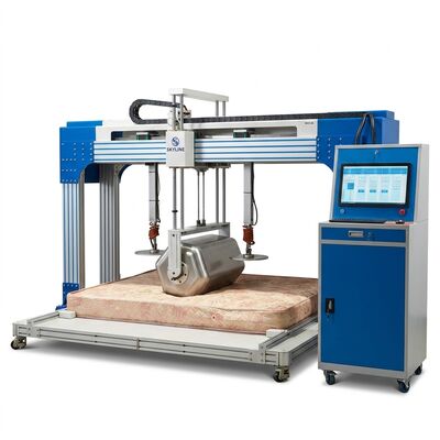 Giá tốt Máy kiểm tra độ bền nệm EN 1957 Hệ thống bôi trơn tự động Điều khiển PC và PLC SL-T07P Trực tuyến