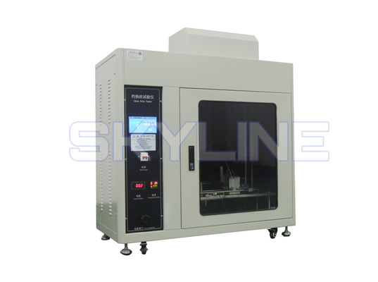 Thiết bị kiểm tra điện tử Màn hình cảm ứng IEC60695 Thiết bị kiểm tra dây phát sáng