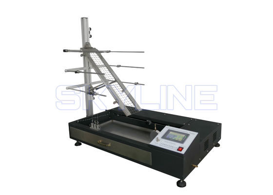 EN71-2 2020 Đồ chơi tích hợp thử nghiệm dễ cháy 90/45 độ với người giữ mẫu hẹp